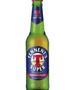 Tennent’s – Super, Strong Lager – cl 33 x 1 bottiglia vetro