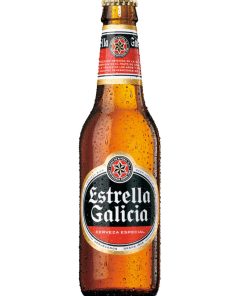 Estrella – Cerveza Especial, Lager – cl 33 x 1 bottiglia vetro