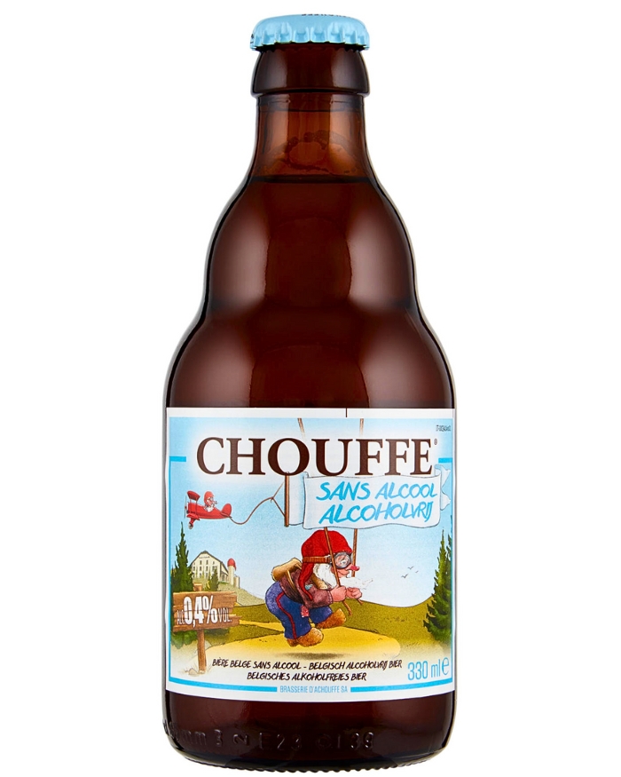 Brasserie d’Achouffe – La Chouffe Sans Alcool, Belgian Ale Analcolica – cl 33 x 1 bottiglia vetro