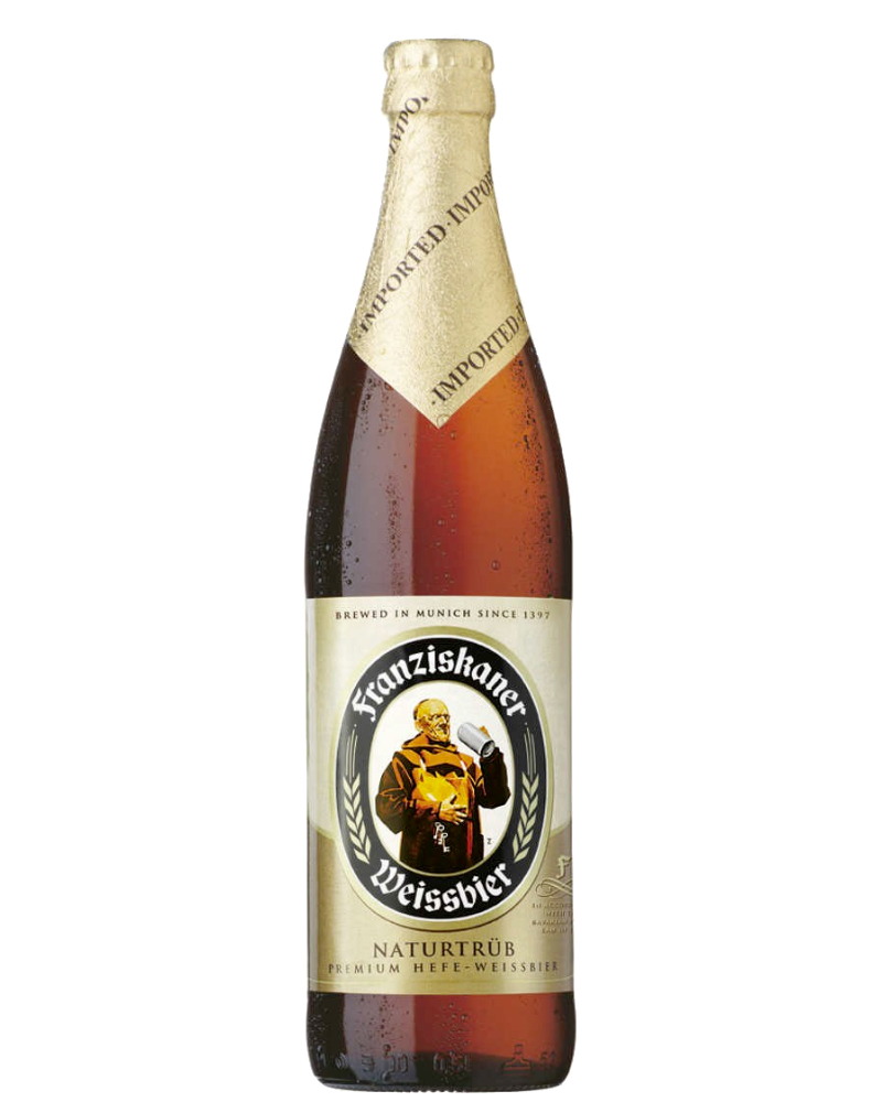 Franziskaner – Weissbier Naturtrub, Hefe-Weissbier – cl 50 x 1 bottiglia vetro