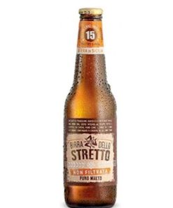 Birra Dello Stretto – Puro Malto, Non filtrata – cl 33 x 1 bottiglia vetro
