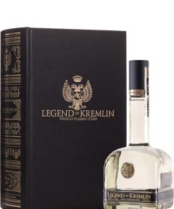 Legend of Kremlin – Black Book, Grand Premium Vodka – cl 70 x 1 bottiglia vetro astucciato