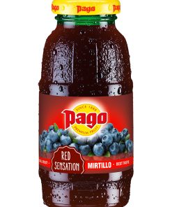 Pago, Succo di Frutta – Mirtillo – cl 20 x 24 bottiglie vetro