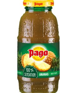Pago, Succo di Frutta – Ananas – cl 20 x 24 bottiglie vetro