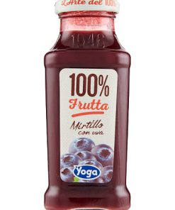 Yoga, Succo di frutta 100% – Mirtillo – cl 20 x 12 bottiglie vetro