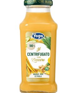 Yoga, Succo di frutta 100% – Il Centrifugato, con Zenzero – cl 20 x 12 bottiglie vetro