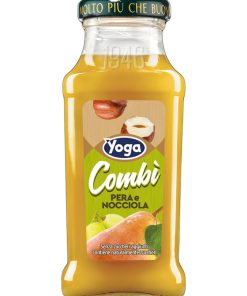 Yoga, Succo di Frutta – Combi, Pera e Nocciola – cl 20 x 12 bottiglie vetro
