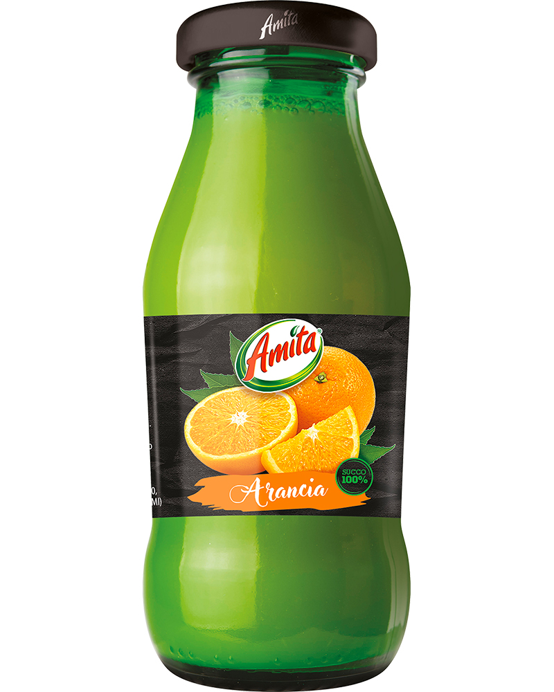 Amita, Succo di Frutta – Arancia – cl 20 x 24 bottiglie vetro