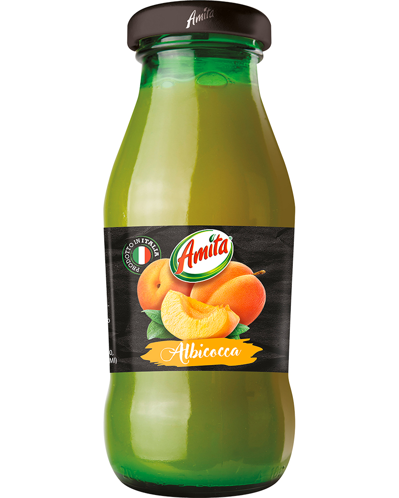 Amita, Succo di Frutta – Albicocca – cl 20 x 24 bottiglie vetro