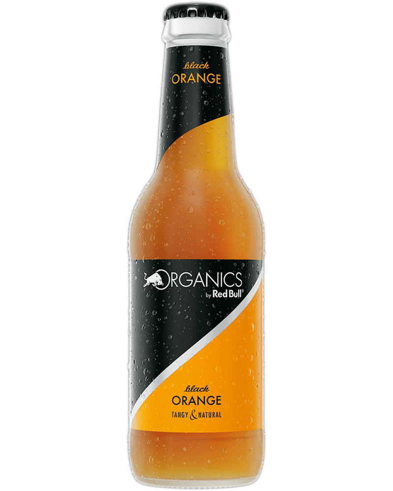 Red Bull, Aranciata – Organics Bio, Black Orange – Arancia – cl 25 x 1 bottiglia vetro