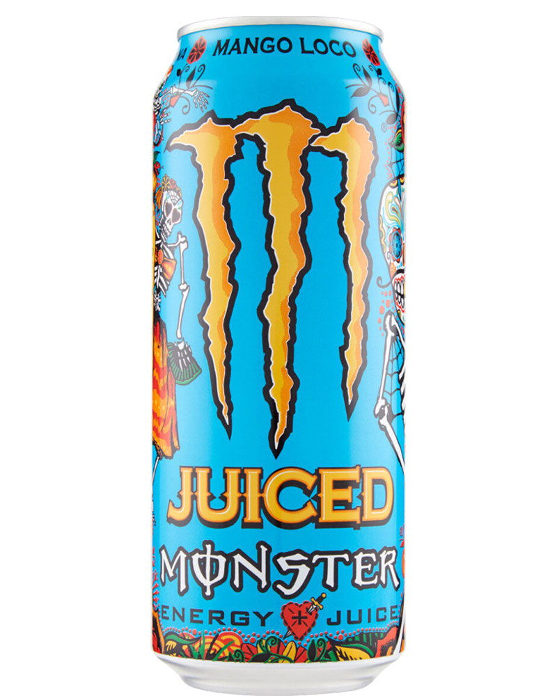Monster Energy, Energy Drink – Mango Loco – cl 50 x 1 lattina alluminio