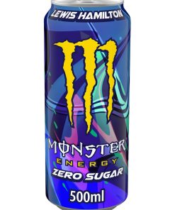Monster Energy, Energy Drink – Lewis Hamilton Zero Sugar, Senza Zucchero – cl 50 x 1 lattina alluminio