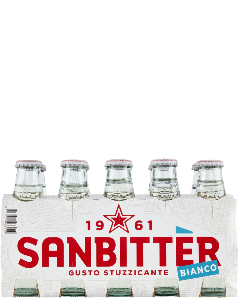 Sanbitter, Aperitivo – Bianco, Dry – cl 10 x 10 bottiglie vetro