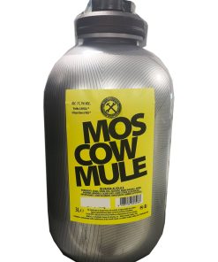 Freni e Frizioni, Aperitivo – Moscow Mule Bar Selection, Cocktail Pronto da Bere – lt 3 x 1 fusto MiniKeg plastica