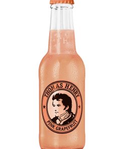 Thomas Henry, Bibita alla frutta – Pink Grapefruit – cl 20 x 1 bottiglia vetro