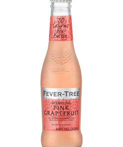 Fever Tree, Tonica – Sparkling Pink Grapefruit, Premium Tonic Water – Pompelmo Rosa – cl 20 x 1 bottiglia vetro