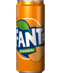 Fanta, Aranciata – Arancia – cl 33 x 24 lattine alluminio