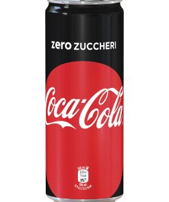 Coca Cola, Cola – Zero – cl 33 x 24 lattine alluminio