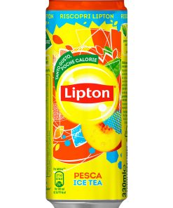 Lipton, Te – Iced Tea – Pesca – cl 33 x 24 lattine alluminio