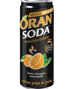 Oransoda, Aranciata – Arancia – cl 33 x 24 lattine alluminio