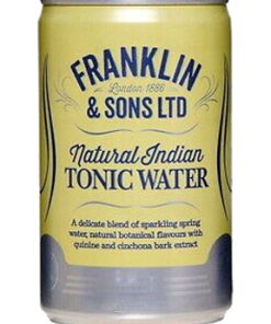 Franklin, Tonica – Natural Indian Tonic Water – cl 15 x 1 lattina alluminio