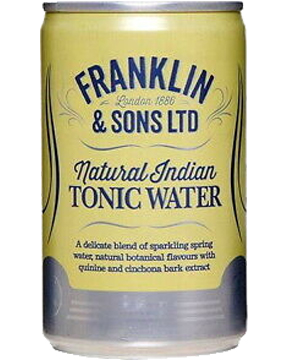 Franklin, Tonica – Natural Indian Tonic Water – cl 15 x 1 lattina alluminio