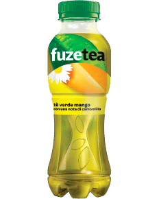 FuzeTea, Te – Camomilla, Mango, Te Verde – cl 40 x 12 bottiglie plastica