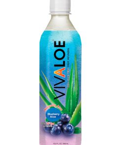 Vivaloe, Bevanda Aloe – Aloe Vera – Aloe, Mirtillo – cl 50 x 1 bottiglia plastica