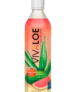 Vivaloe, Bevanda Aloe – Aloe Vera – Aloe, Anguria – cl 50 x 1 bottiglia plastica