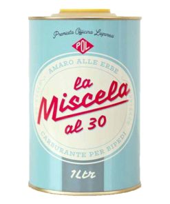 Premiata Officina Lugaresi – La Miscela al 30, Amaro alle Erbe – cl 100 x 1 lattina alluminio