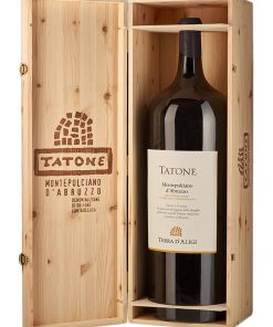 Terra d’Aligi, Tatone Mathusalem – Montepulciano d’Abruzzo DOC (Vino Rosso) – lt 6 x 1 bottiglia vetro cassetta legno