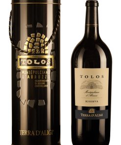 Terra d’Aligi, Tolos Tin Box Magnum – Montepulciano d’Abruzzo DOC (Vino Rosso) – cl 150 x 1 bottiglia vetro astucciato