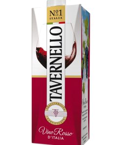 Tavernello – Vino da Tavola (Vino Rosso) – cl 100 x 1 brick