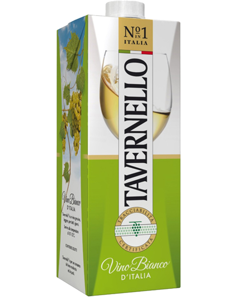 Tavernello – Vino da Tavola (Vino Bianco) – cl 100 x 1 brick