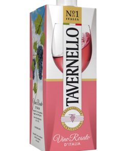 Tavernello – Vino da Tavola (Vino Rosato) – cl 100 x 1 brick