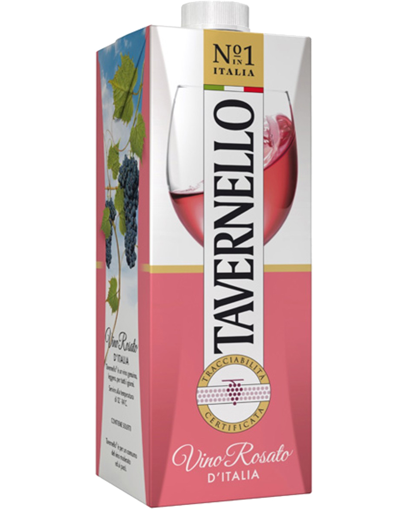 Tavernello – Vino da Tavola (Vino Rosato) – cl 100 x 1 brick