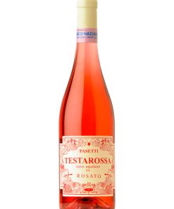 Pasetti, Testarossa Rosato – 2021 Terre Aquilane IGP (Vino Rosato) – cl 75 x 1 bottiglia vetro