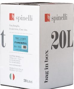 Spinelli – Terre di Chieti IGT Passerina (Vino Bianco) – lt 20 x 1 baginbox