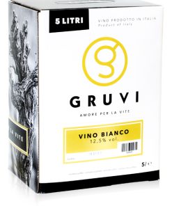 Gruvi – (Vino Bianco) – lt 5 x 1 baginbox
