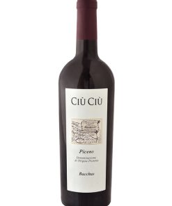Ciu Ciu, Bacchus Biologico Vegano – 2020 Piceno DOP (Vino Rosso) – cl 75 x 1 bottiglia vetro
