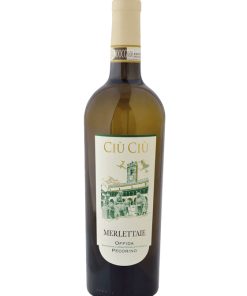 Ciu Ciu, Merlettaie Biologico Vegano – 2020 Offida DOCG Merlettaie (Vino Bianco) – cl 75 x 1 bottiglia vetro