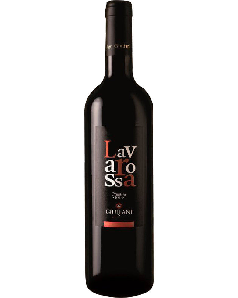 Giuliani, Lavarossa – 2019 Primitivo DOC (Vino Rosso) – cl 75 x 1 bottiglia vetro