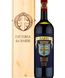 Fattoria dei Barbi, Colombini – 2016 Brunello di Montalcino DOCG (Vino Rosso) – cl 75 x 1 bottiglia vetro cassetta legno