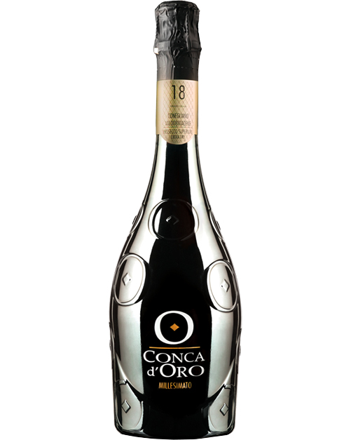 Conca d’Oro, Conegliano Valdobbiadene Superiore – 2021 Prosecco DOC, Millesimato Extra Dry (Vino Spumante) – cl 75 x 1 bottiglia vetro