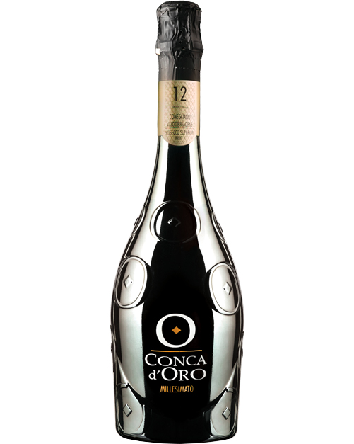 Conca d’Oro, N 12 Conegliano Valdobbiadene Superiore – 2020 Prosecco DOCG, Millesimato Brut (Vino Spumante) – cl 75 x 1 bottiglia vetro