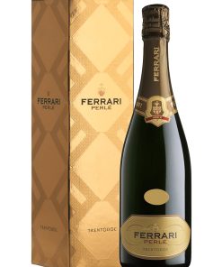 Ferrari, Perle – 2012 Trento DOC, Millesimato Brut (Vino Spumante) – cl 75 x 1 bottiglia vetro astucciato