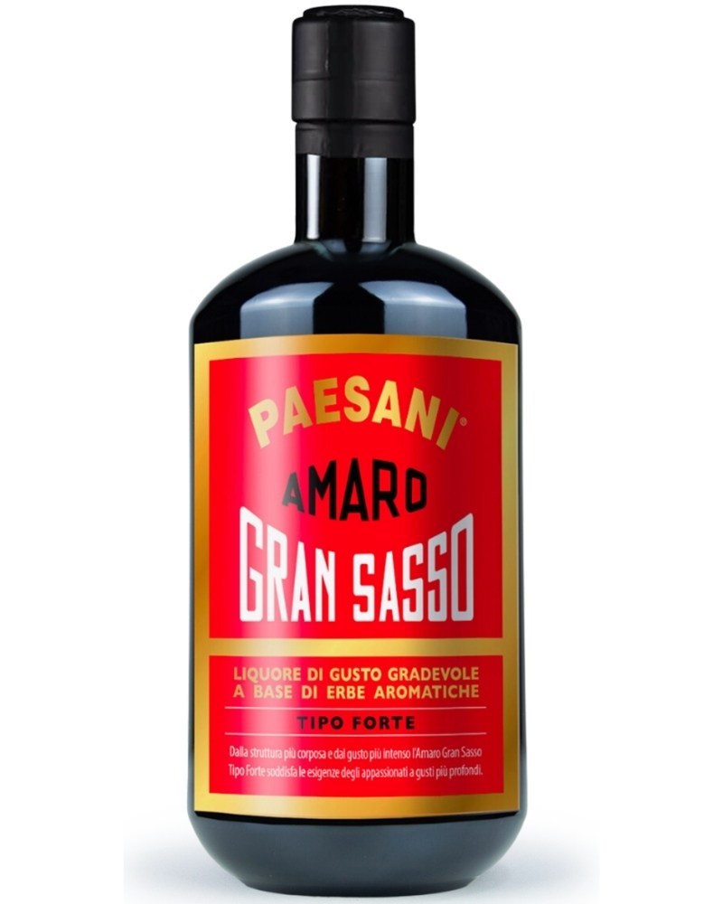 Paesani – Gran Sasso Tipo Forte, Amaro – cl 70 x 1 bottiglia vetro