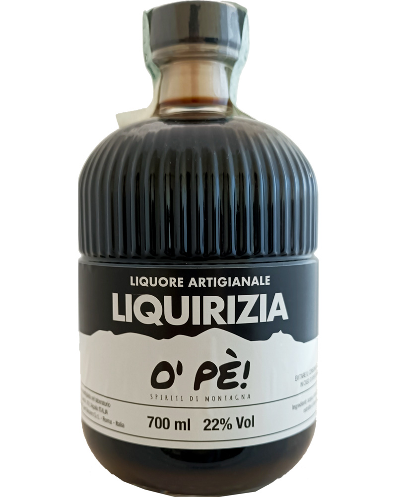 O’Pe – Liquore Artigianale d’Abruzzo, Liquirizia – cl 70 x 1 bottiglia vetro