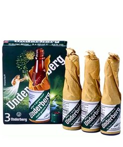 Underberg – Amaro – cl 2 x 3 bottiglie vetro astucciato