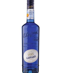 Giffard – Creme de Curacao Blu, Liquore Curacao – cl 70 x 1 bottiglia vetro